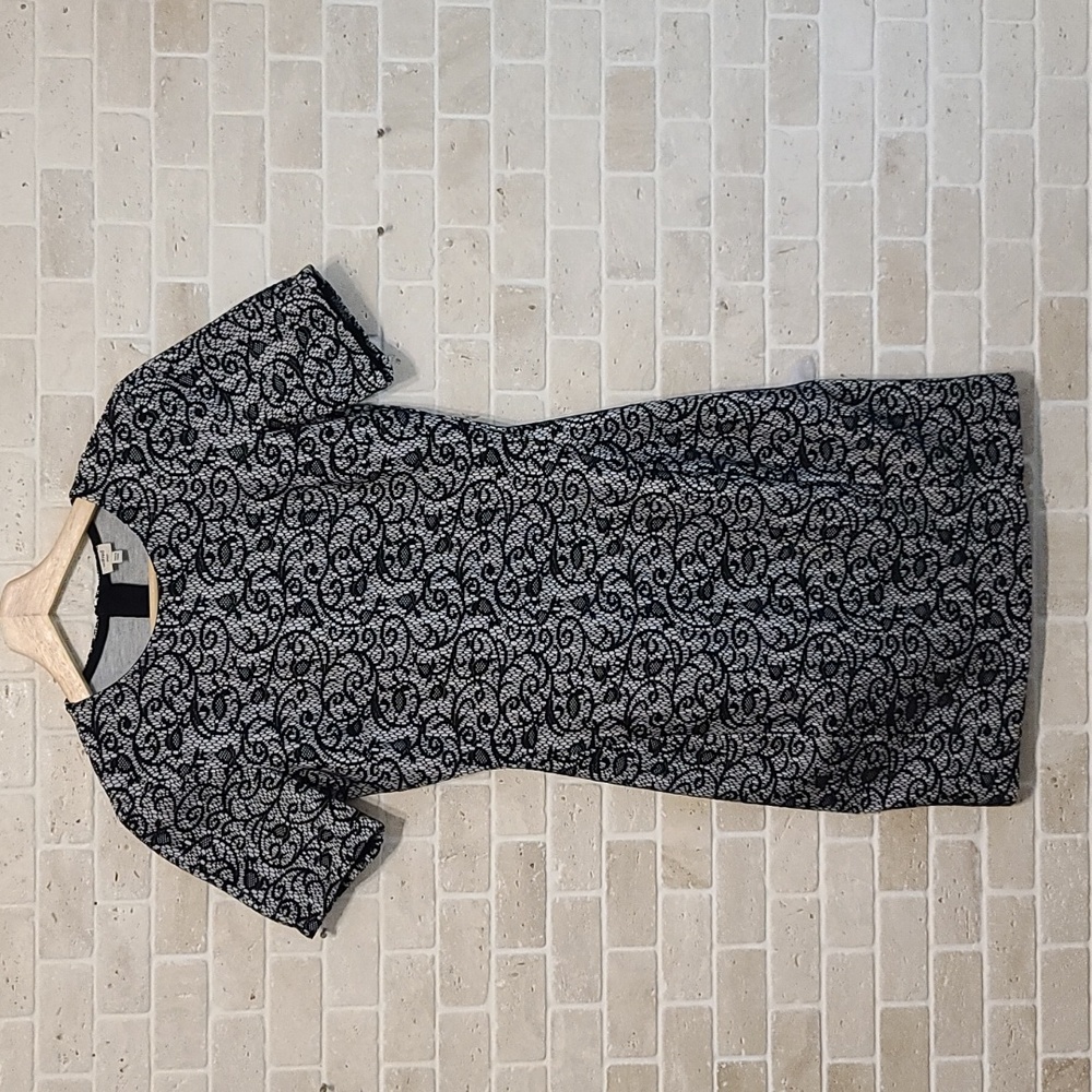 Wilfred Women's Black and Gray Mini Dress ( Sz S)